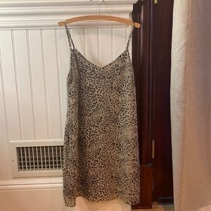 Summery cheetah print dress